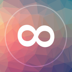 Infinity sign icon