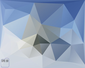 Triangulation, blue background, texture stylish