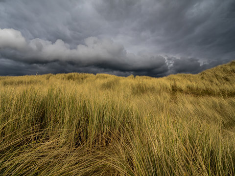 The Foreboding Sky at Aberffraw, Anglesey, Wales.
