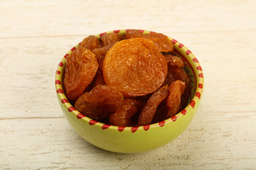 Dried apricots