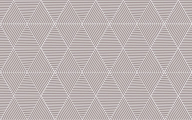 Geometric seamless grey triangle pattern - 143996575