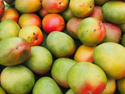 Mangos auf dem Wochenmarkt