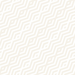 Abstract ZigZag Parallel Stripes. Stylish Ethnic Ornament. Vector Seamless Pattern