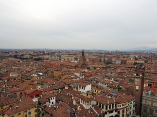 Obraz premium Verona view over the City