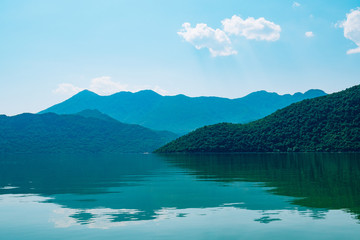 Skadar Lake in Montenegro. The largest freshwater lake in the Balkans.
