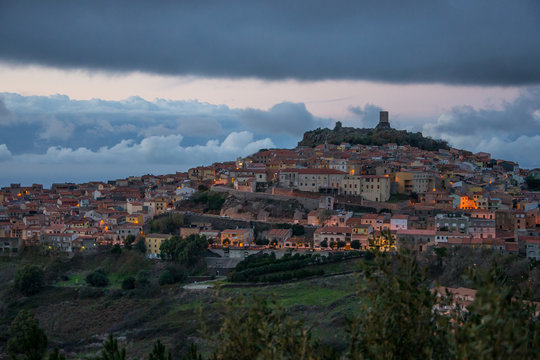 Osilo, sassari province, sardninia, italy.