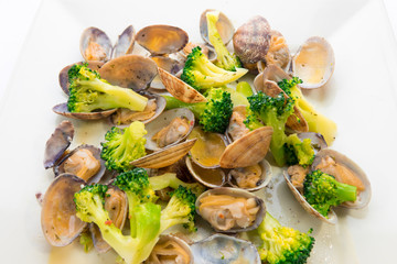 あさりの酒蒸し