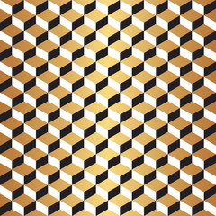 Seamless Art Deco geometric wallpaper pattern