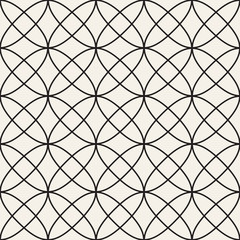 Obraz premium Vector Seamless Geometric Pattern. Abstract Geometric Background Design.