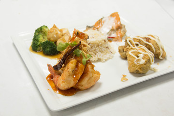  Thai food set for a party