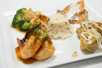  Thai food set for a party