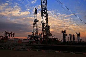 The oil pump, industrial equipment