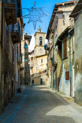 Scanno (Abruzzo, Italy) - The medieval village of Scanno, plunged over a thousand meters in the mountain range of the Abruzzi Apennines, the province of L'Aquila