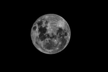 The full moon is a wonderous sight in South Australian's sky at night