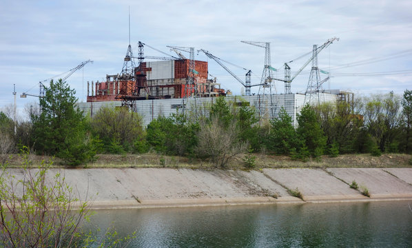 The nuclear power plant in Chernobyl, Ukraine