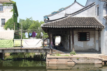 A Traditional Water Town Home in Rural Jiangsu Province China