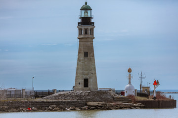 Lighthouse on Lake Erie