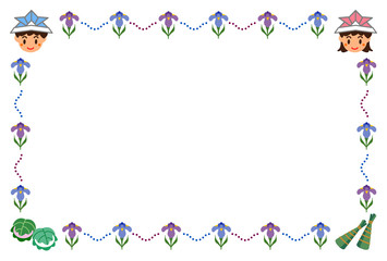 こどもの日のフレーム