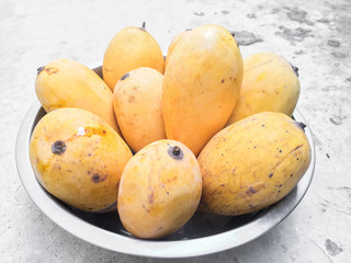 ripe mangos fruit,thailand