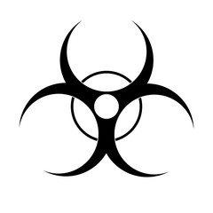 Vector bio hazard Icon