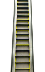 escalator isolated on white background