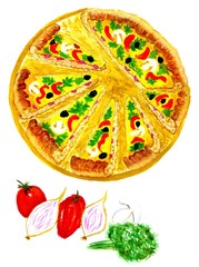 Tasty Pizza Art