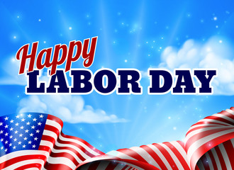 Happy Labor Day Poster