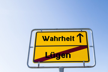 Wahrheit statt Lügen