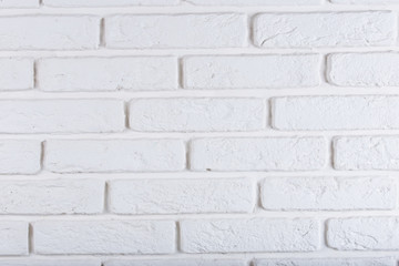 white brick wall