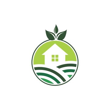  icon logo for green house living
