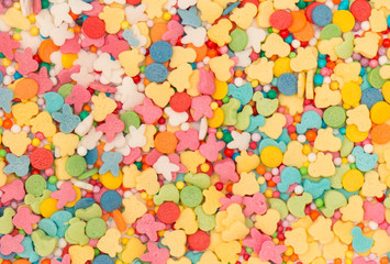 Fototapeta na wymiar Background, texture of sweet multi-colored sweets