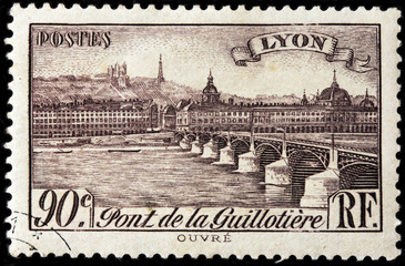Old Lyon Stamp