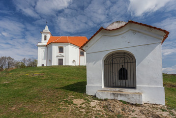 Fototapeta premium St. Antonin chapel in Dolni Kounice, Czech Republic