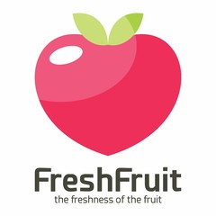 Fresh Fruit Nature Vegetable Logo Vector