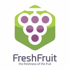 Fresh Fruit Nature Vegetable Logo Vector