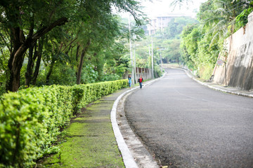 Fototapeta premium Everyday life of filipinos in Cebu city Philippines