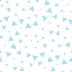 minimal graphic geometric triangle seamless memphis pattern