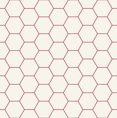 geometric hexagon minimal grid graphic pattern background