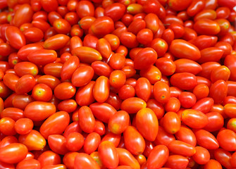 Fototapeta na wymiar cherry tomatoes background