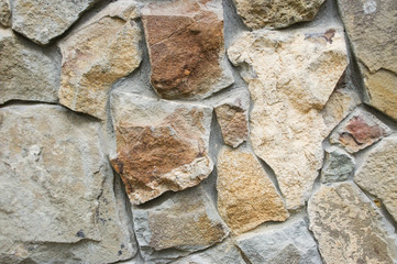 Texture of grey stone as background close up