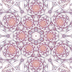 Smooth and soft fractal spirals, digital artwork for creative gr