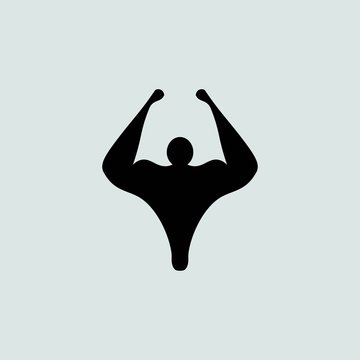 recommend clip art: Muscle icon