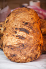 Traditional bread close-up