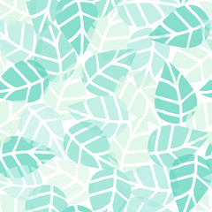Seamless Leaves Pattern