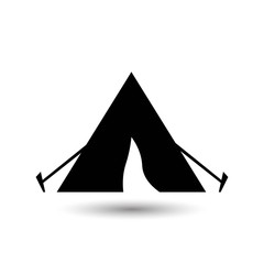 tent vector icon