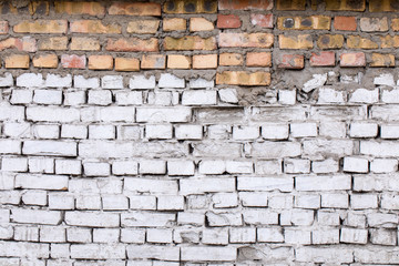 background of old brick wall texture