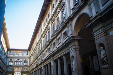 Uffizi Gallery in Florence, Italy