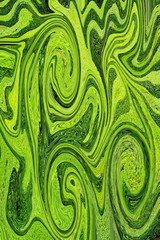 Colorful psychedelic liquefied background