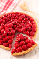 raspberry tart