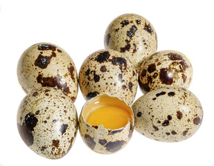 some quail eggs